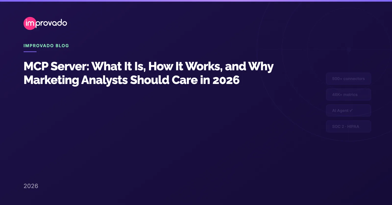MCP Server: What It Is, How It Works, and Why Marketing Analysts Should Care in 2026 — Improvado Blog