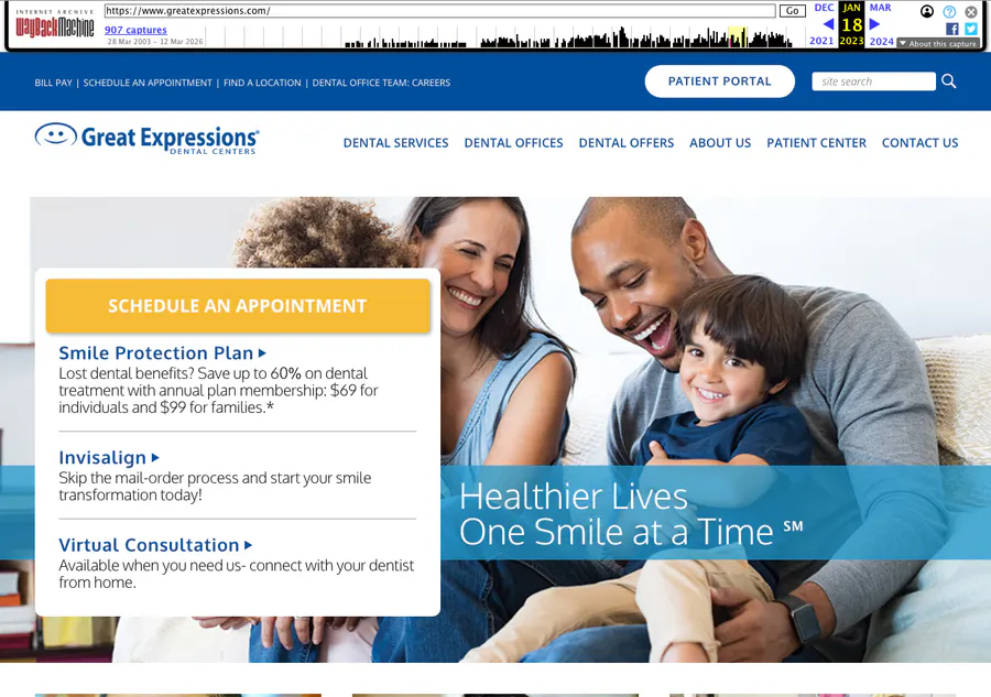 Archived 2023 Great Expressions membership-plan pricing