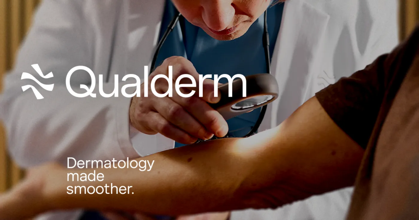 QualDerm Partners brand image with the line Dermatology made smoother