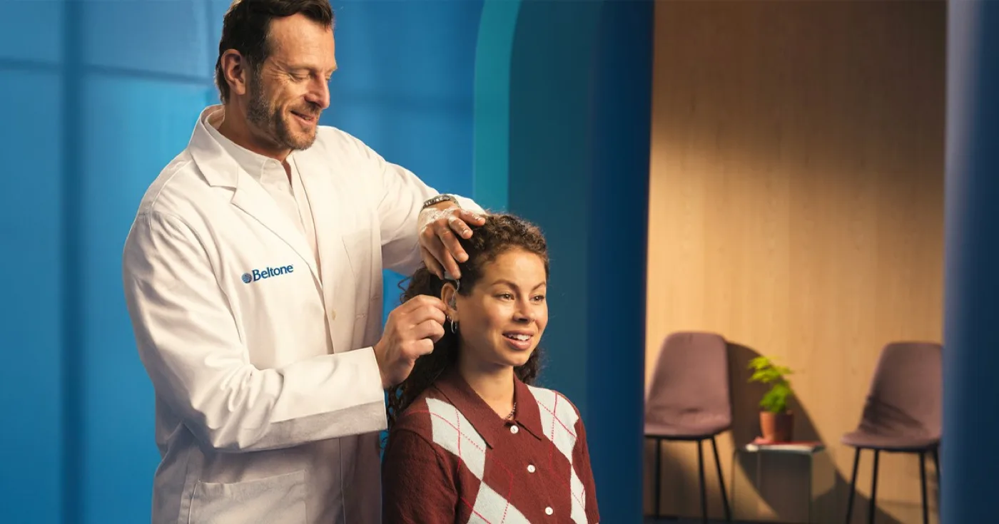 Beltone hearing care brand campaign artwork