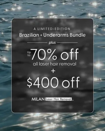 Milan Laser end of summer discount creative