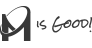 M is Good logo