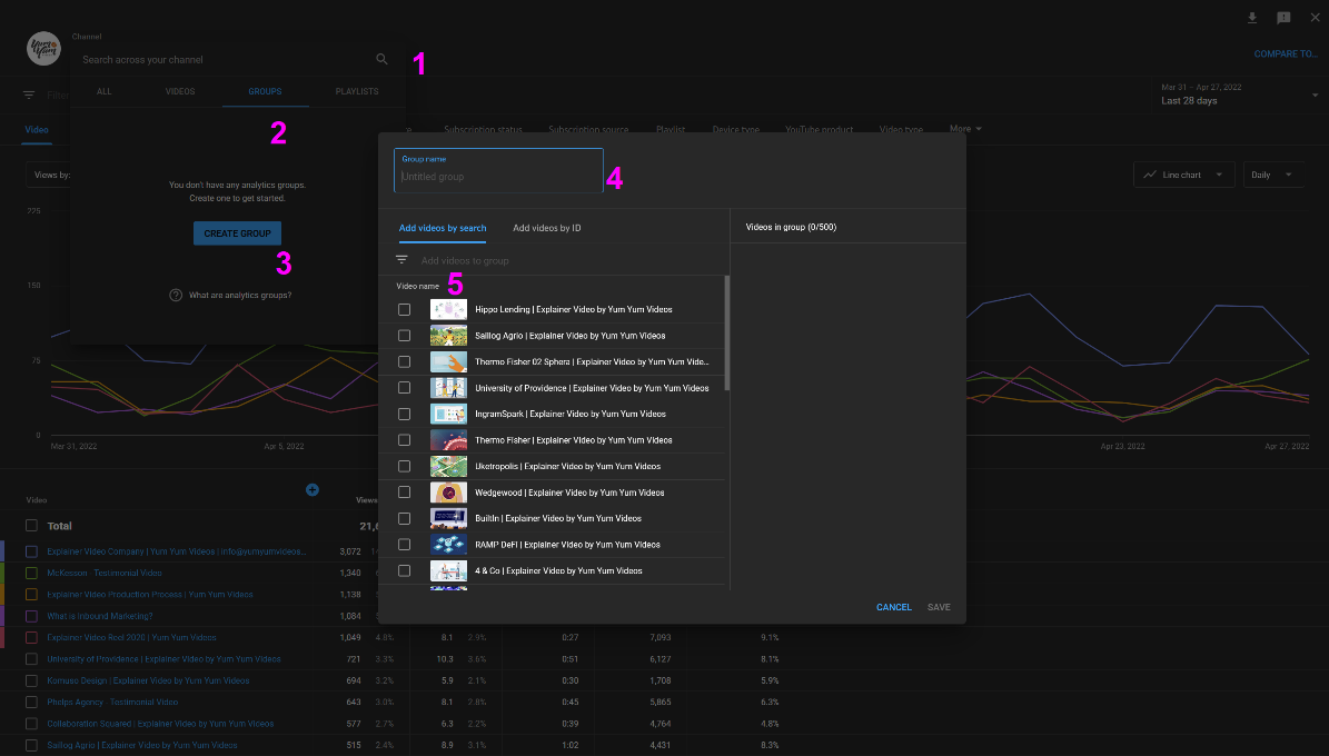  Advance Mode Creating Groups