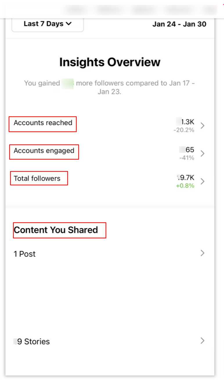 Instagram Insights as a part of Instagram growth strategy