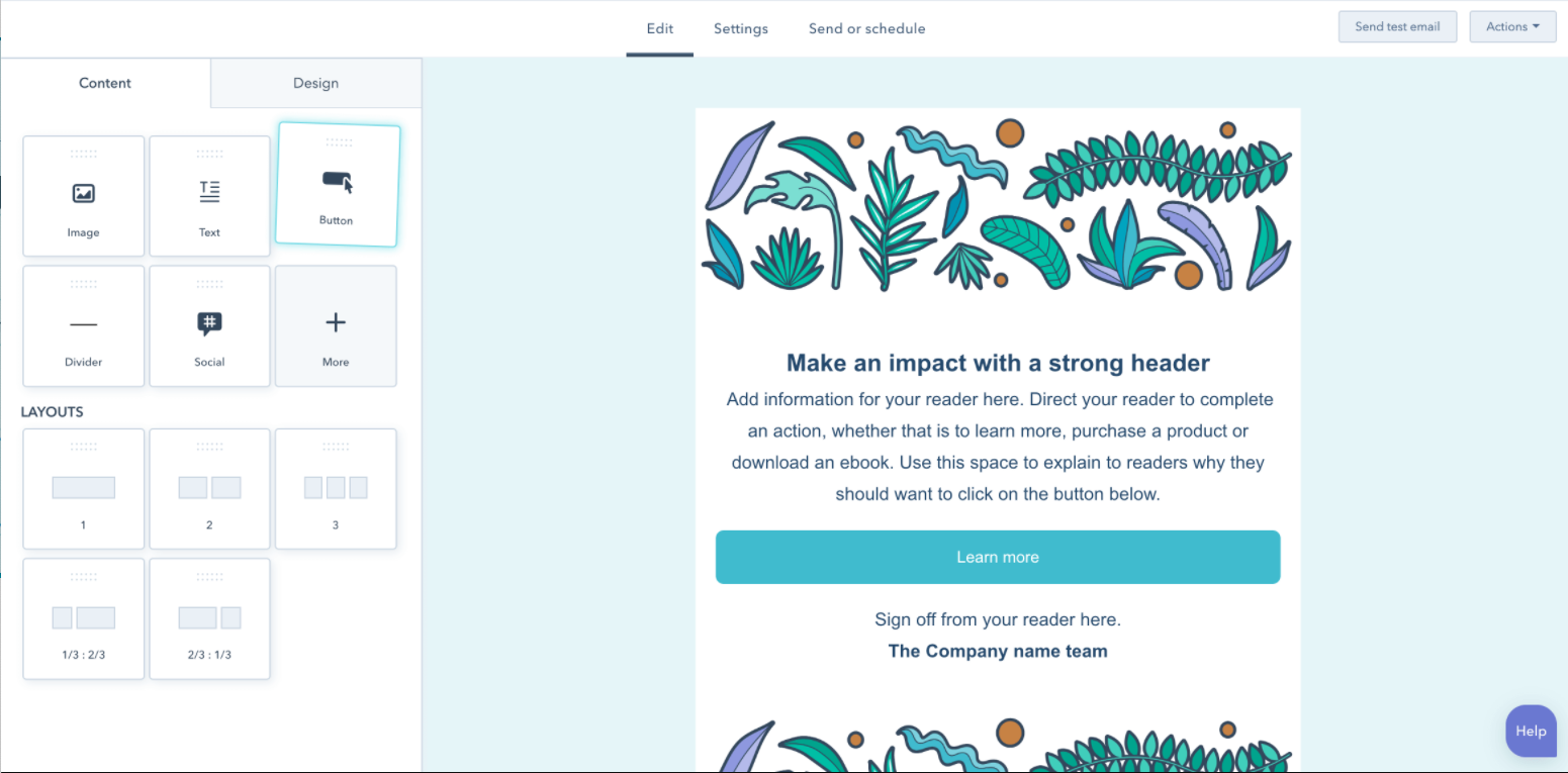 HubSpot Email Tool is a platform for crafting, personalizing, and optimizing engaging customer email campaigns.