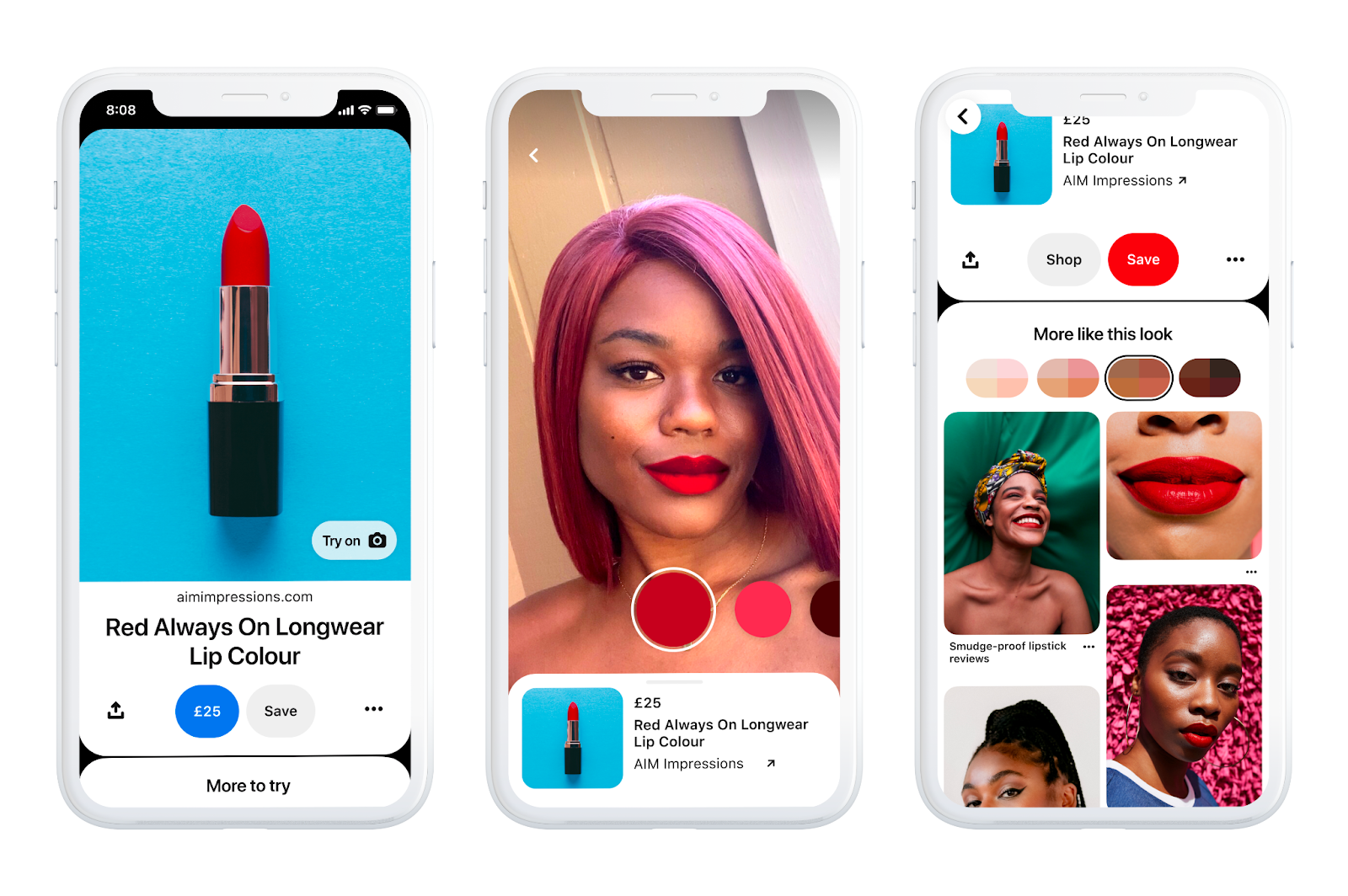 An example of Pinterest product rich pins