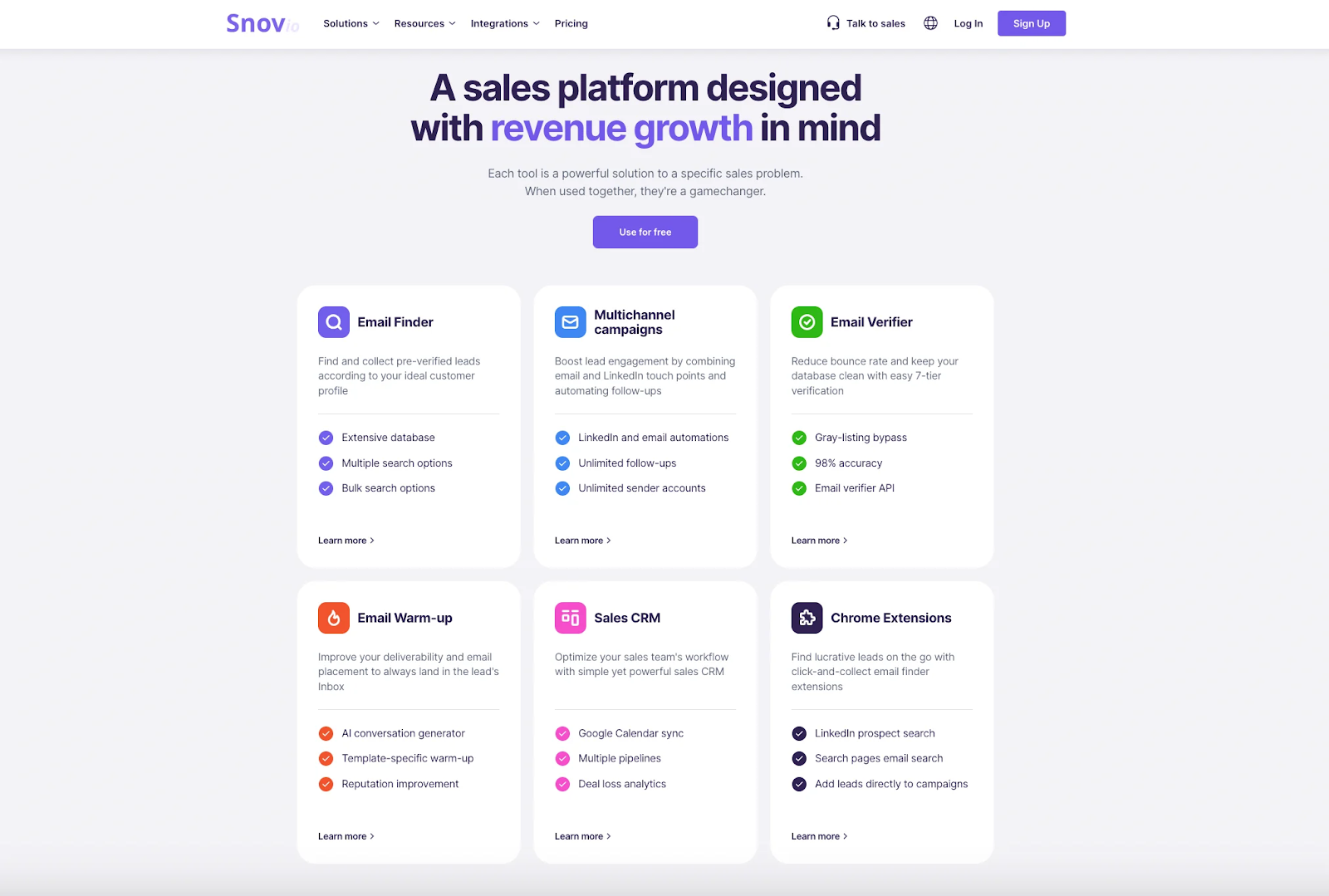 Snov.io is an all-in-one outreach automation platform.