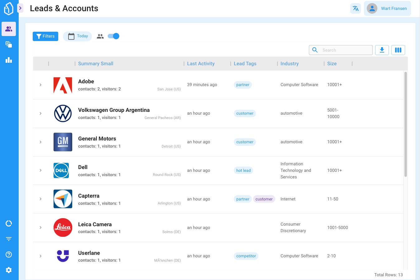 LeadBoxer is a lead generation and sales intelligence platform that identifies and tracks website visitors.