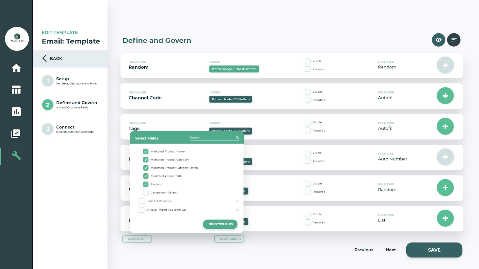 Claravine is a data governance platform that helps brands standardize, manage, and optimize marketing data across channels.