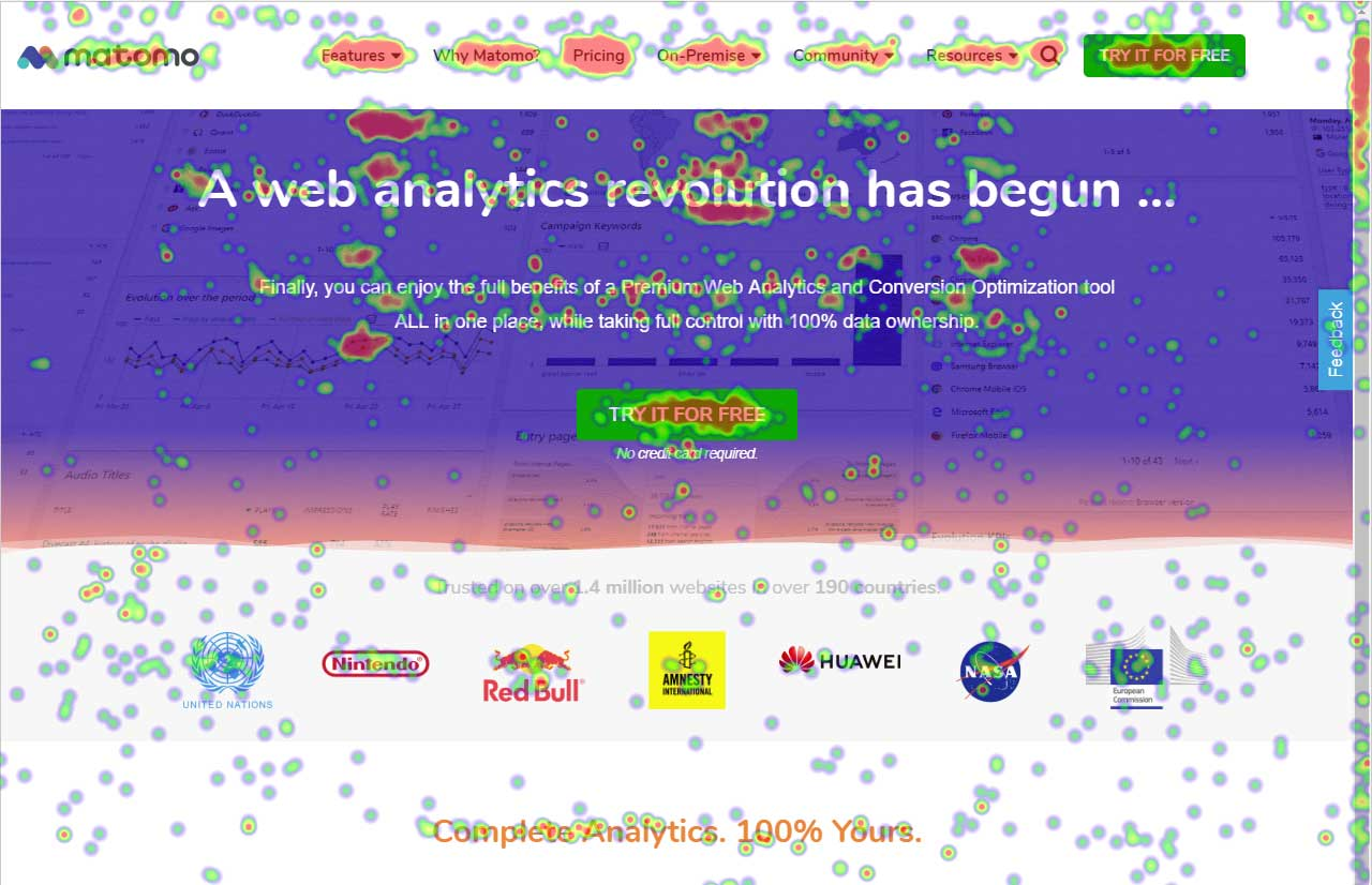 Matomo is an open-source, GDPR-compliant analytics tool.