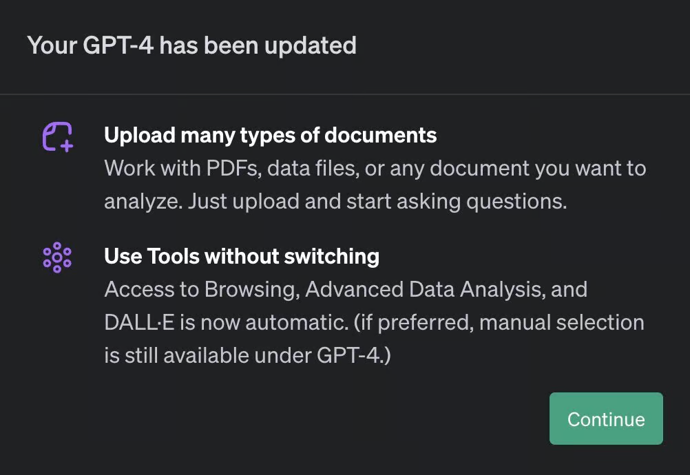 ChatGPT multimodal mode