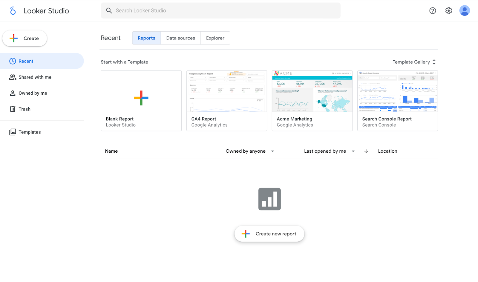 Looker Studio is a data visualization tool that allows users to create customizable, interactive dashboards and reports.