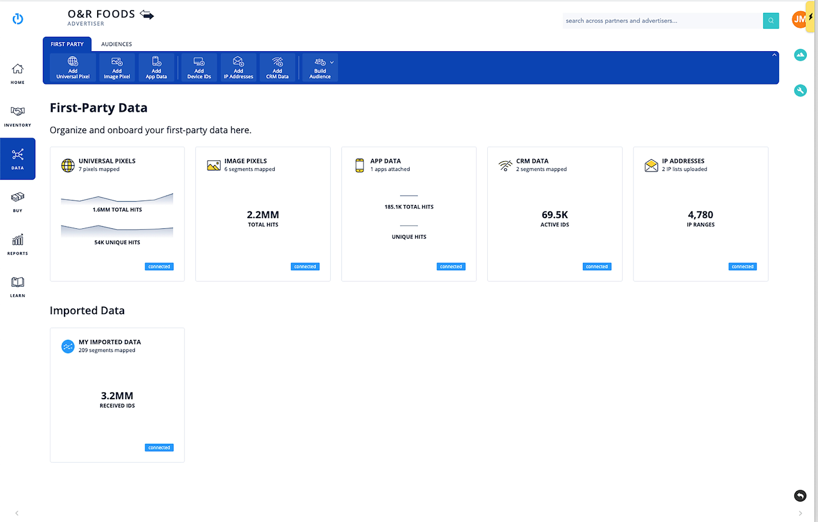 The Trade Desk provides multiple reporting options, including dashboard templates.