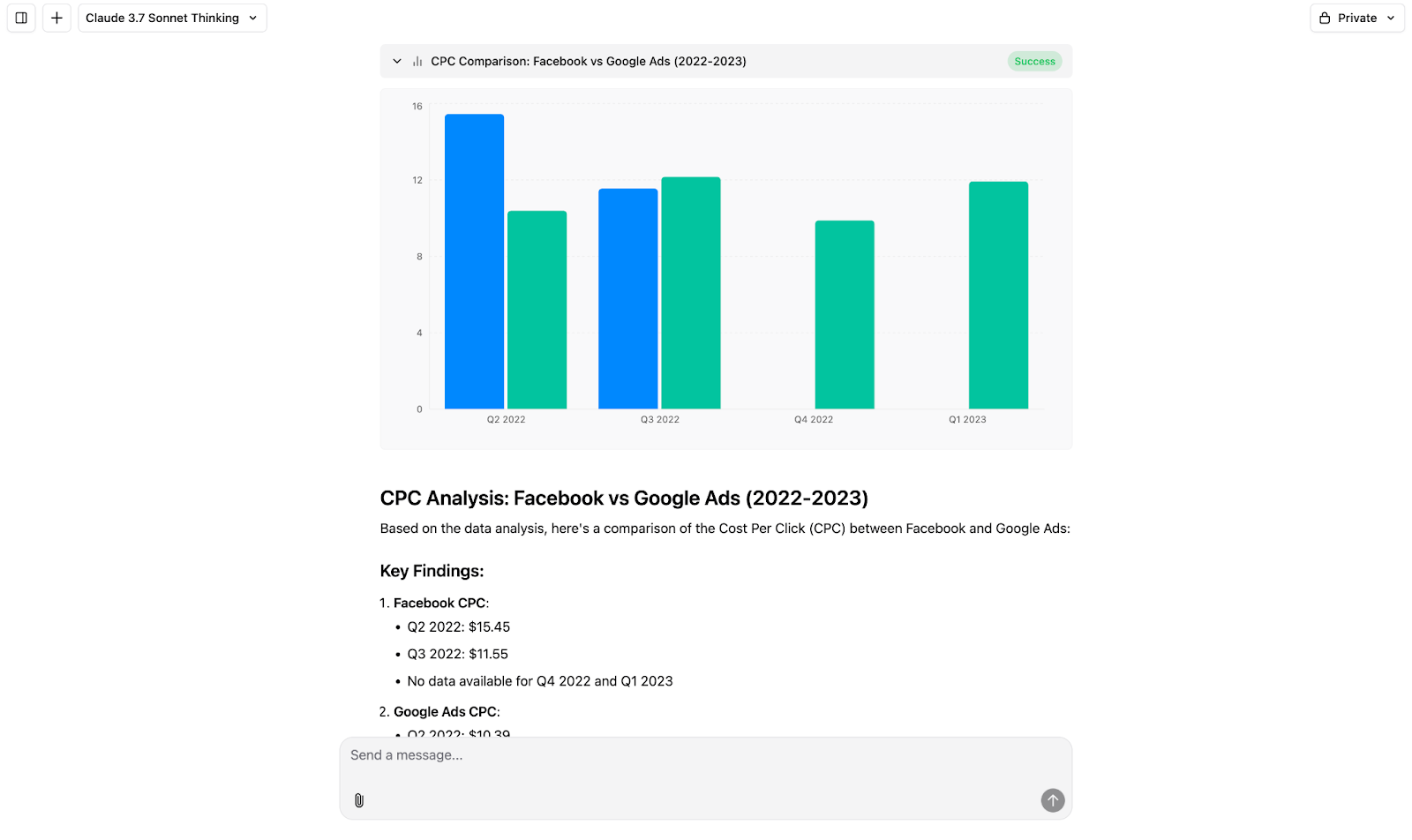 Improvado AI Agent is a powerful AI reporting tool