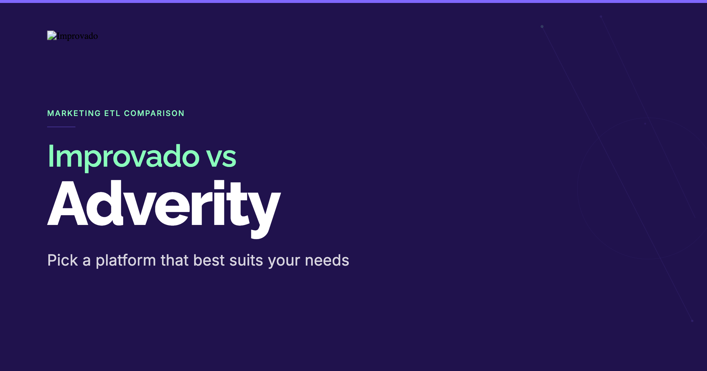 Improvado vs Adverity: Which Marketing Data Platform Fits Enterprise Teams? (2026)