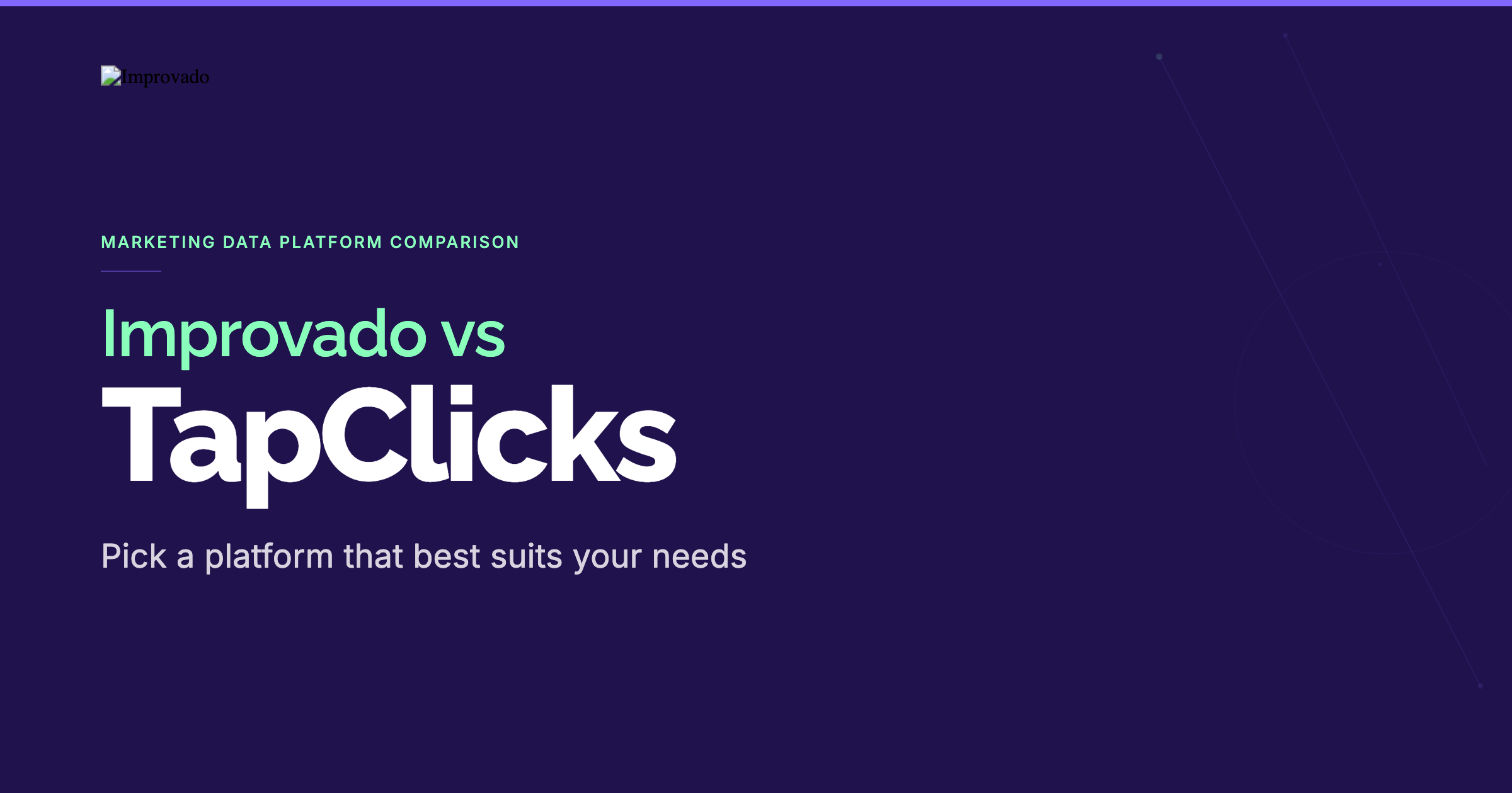 TapClicks vs Improvado: Which Is Right for Enterprise Marketing Teams? (2026)