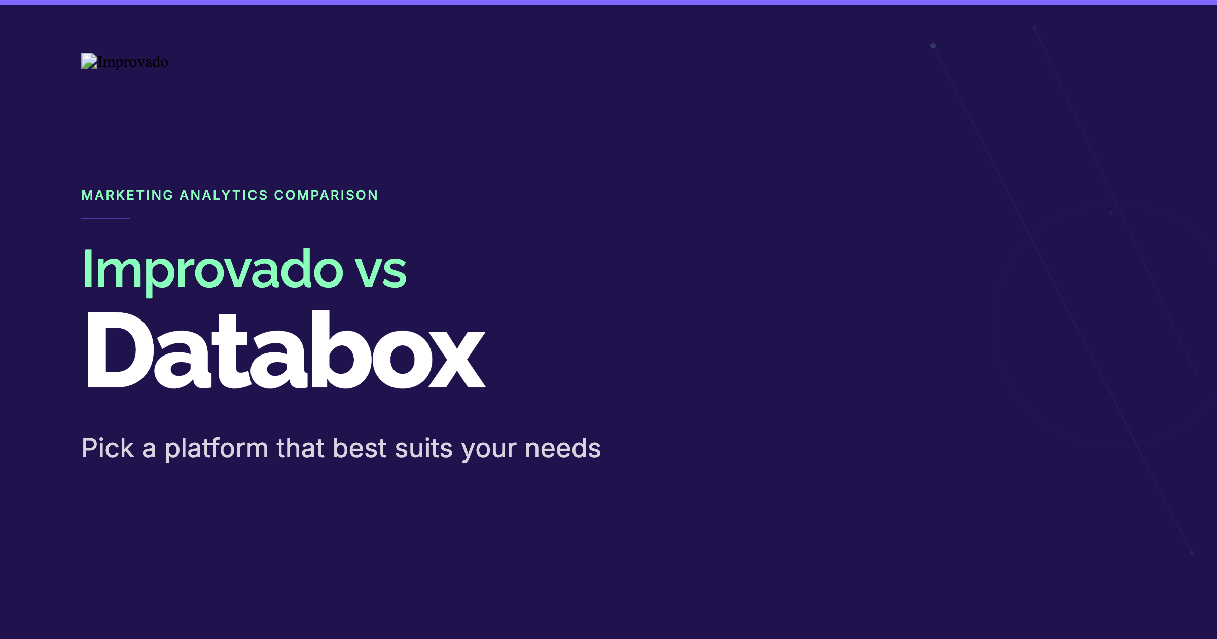 Improvado vs Databox: Which Marketing Analytics Platform Is Right for You? (2026)