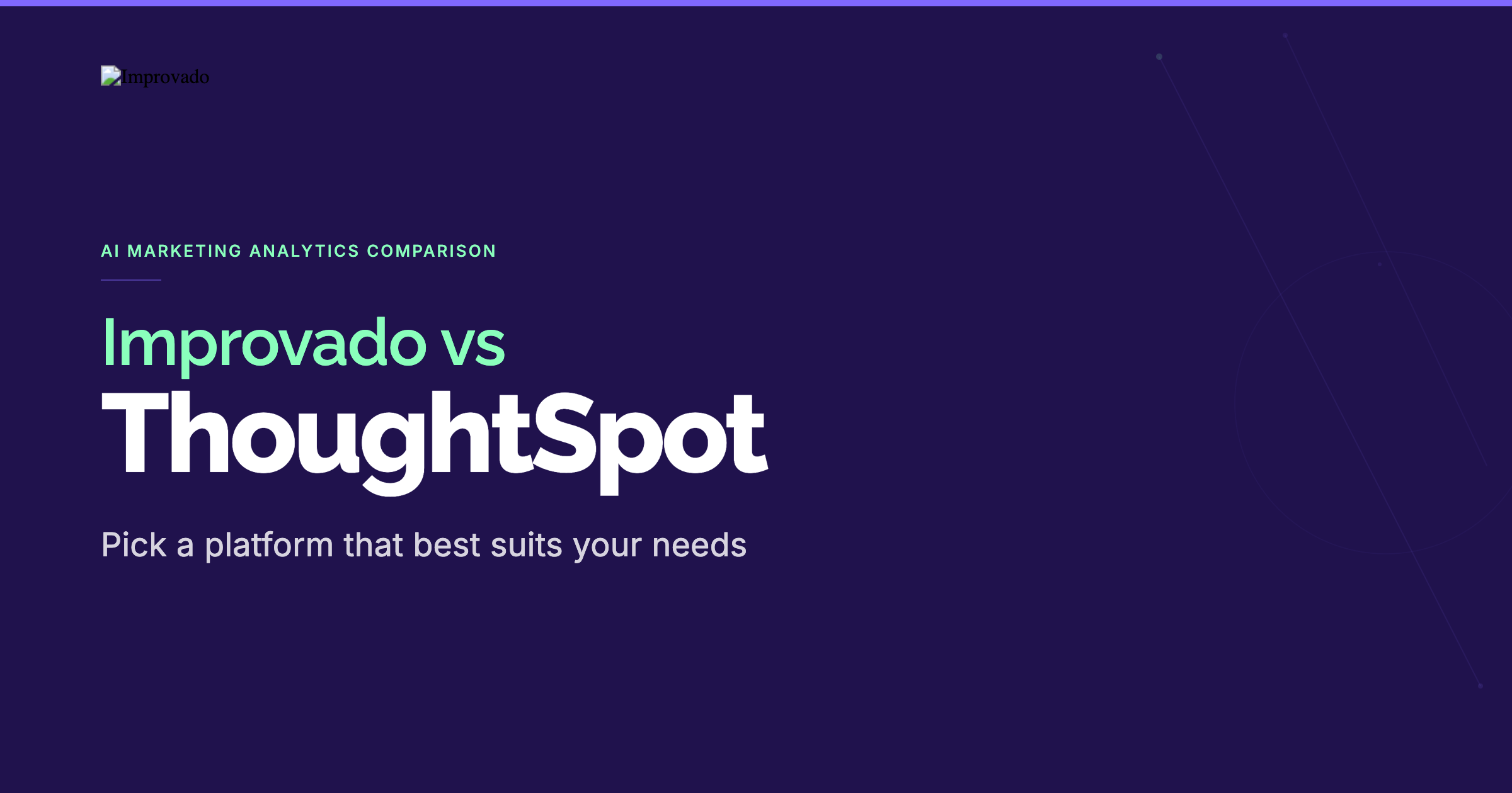 ThoughtSpot vs Improvado: Choosing the Right AI Analytics Platform (2026)