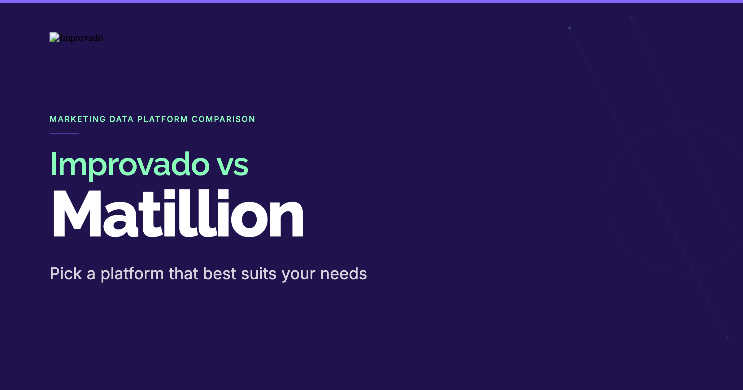 Matillion vs Improvado: Which Platform Fits Enterprise Marketing Teams? (2026)