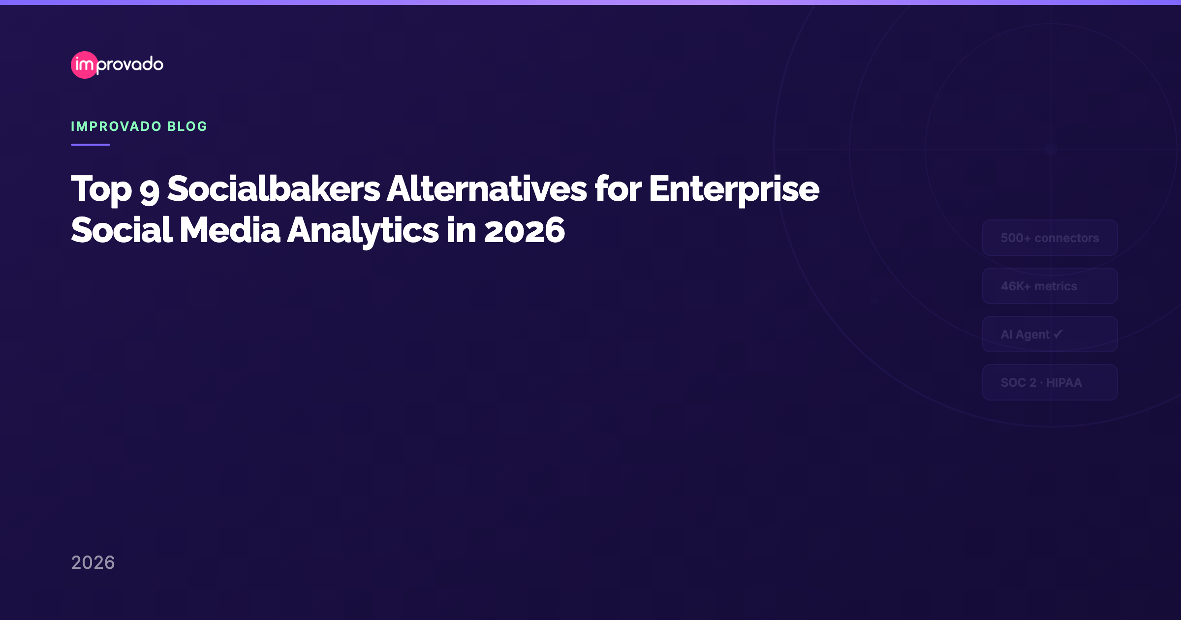 Top 9 Socialbakers Alternatives for Enterprise Social Media Analytics in 2026