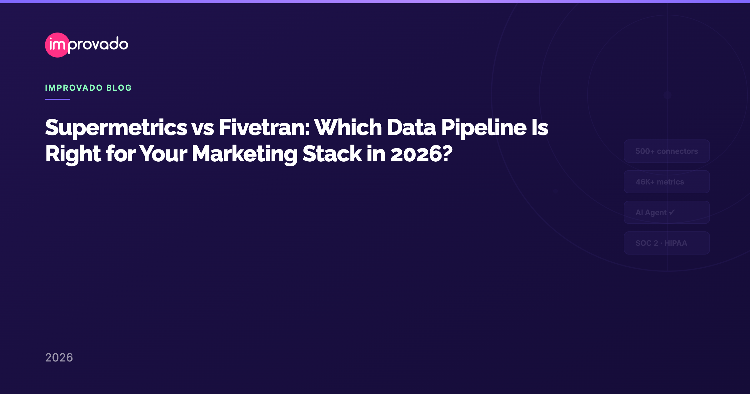 Supermetrics vs Fivetran: Which Data Pipeline Is Right for Your Marketing Stack in 2026?