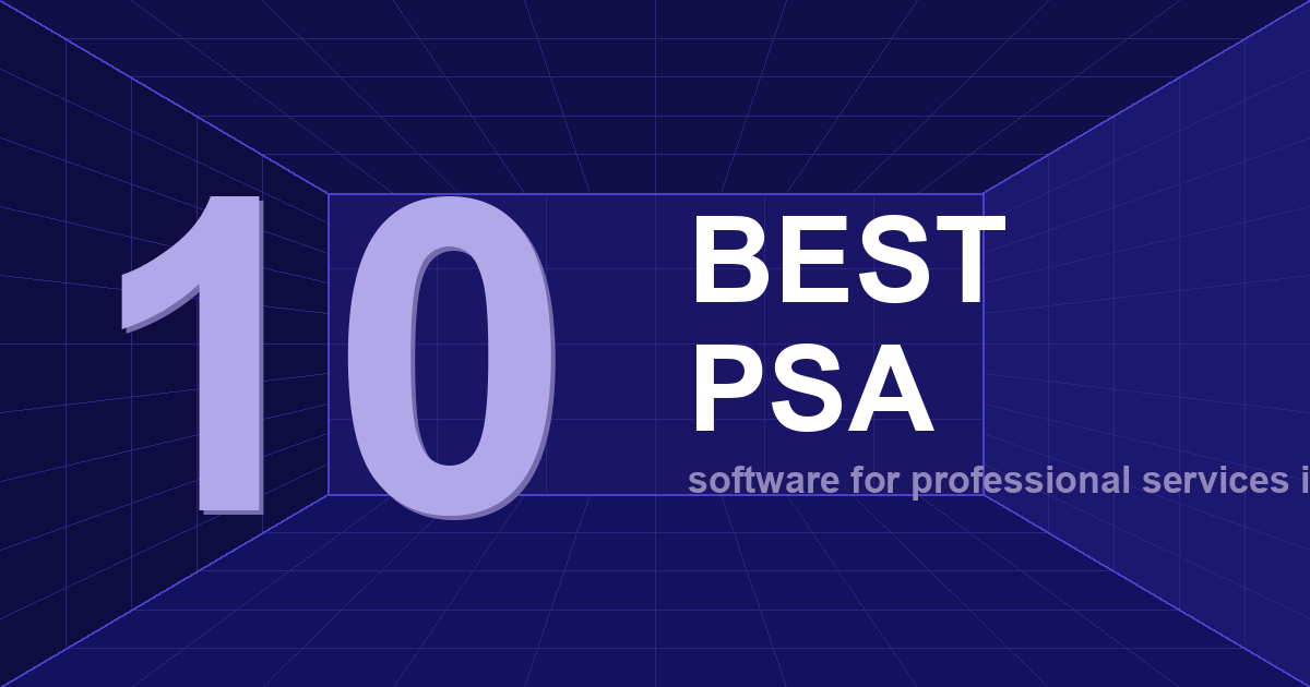 Top 10 Professional Services Automation Software in 2026