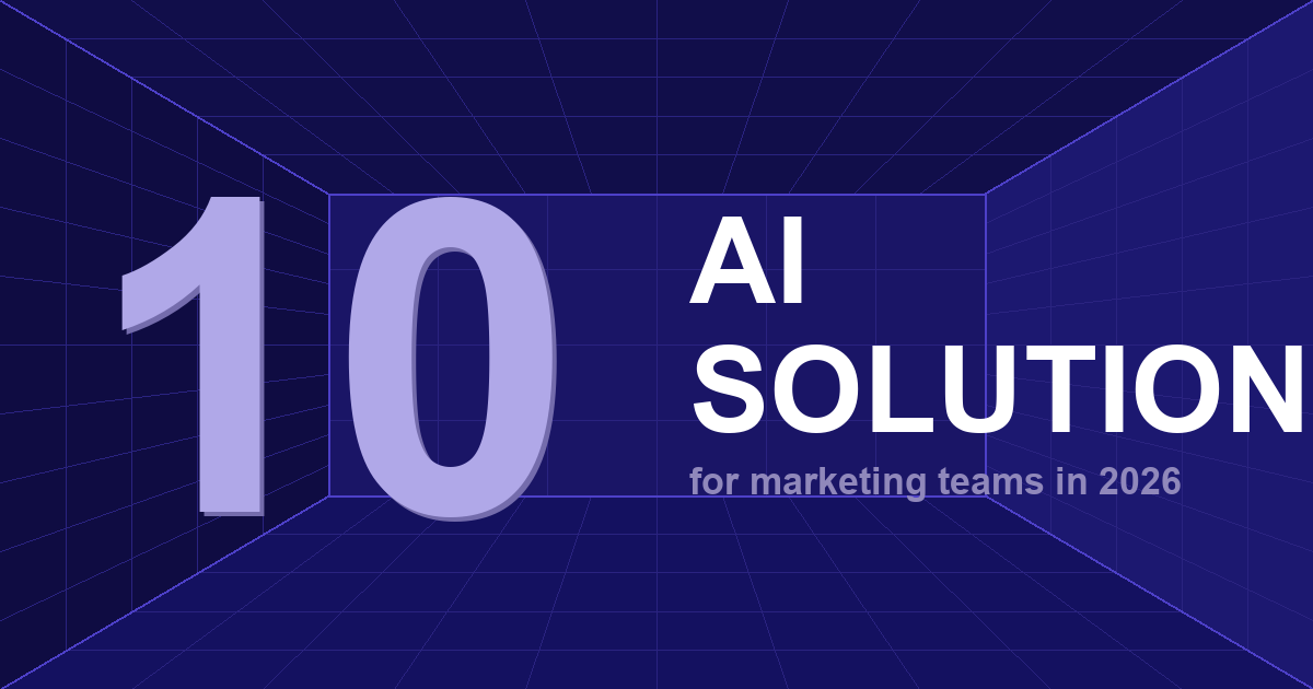 10 Enterprise AI Solutions for Marketing Teams (2026)