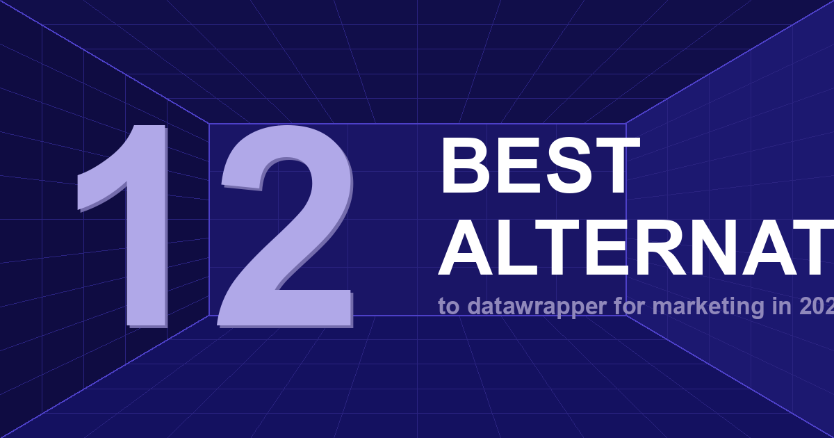 12 Best Datawrapper Alternatives for Marketing in 2026