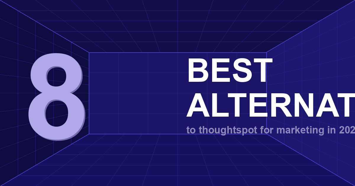 8 Best ThoughtSpot Competitors for Marketing in 2026