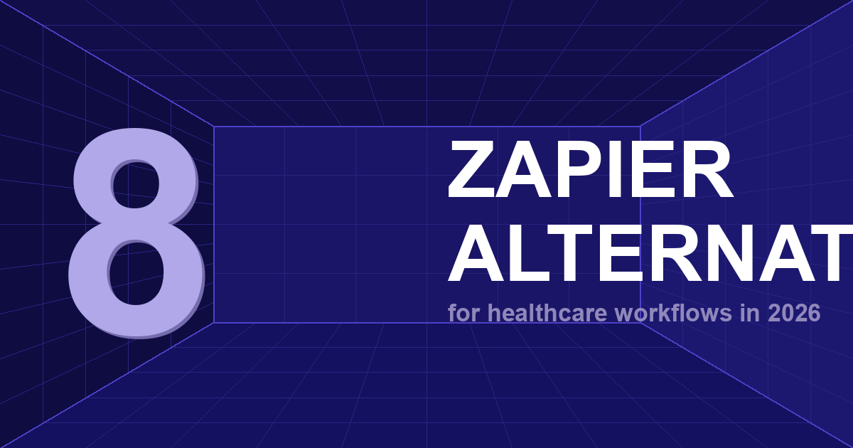 8 HIPAA-Compliant Zapier Alternatives for Healthcare (2026)