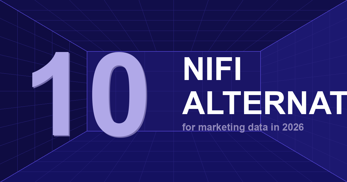 10 Apache NiFi Alternatives for Marketing Data (2026)