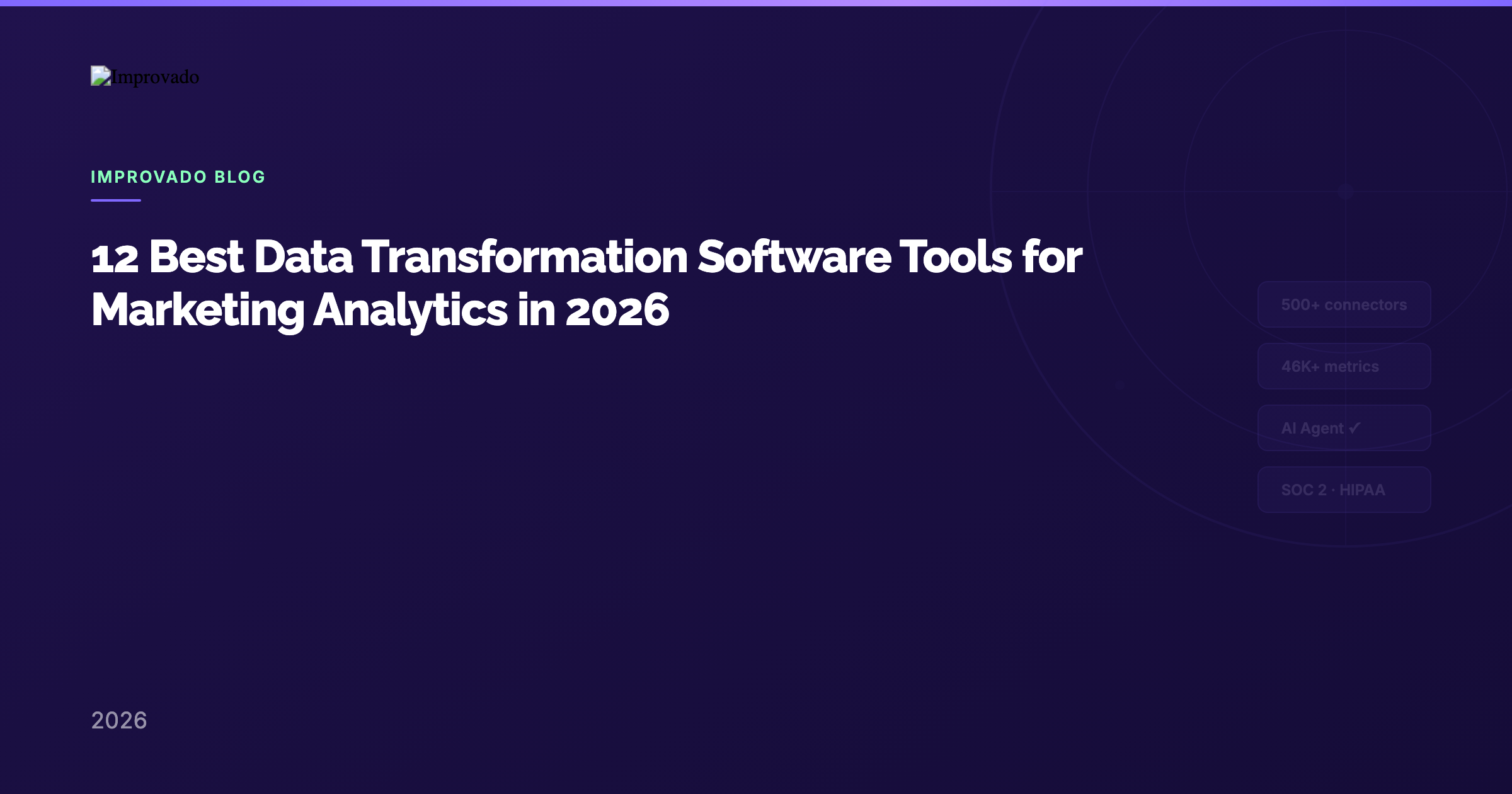 12 Best Data Transformation Software Tools for Marketing Analytics in 2026