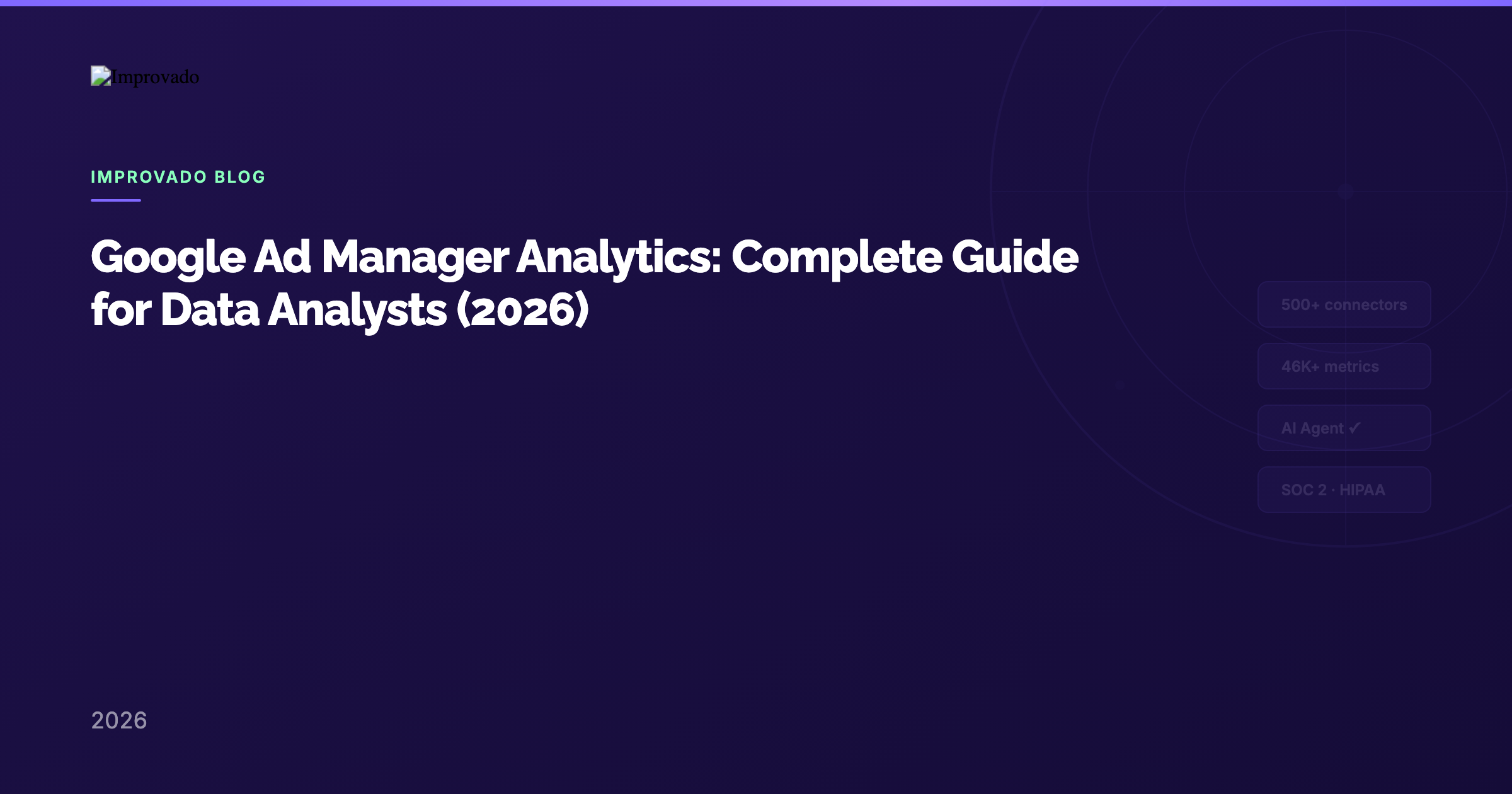 Google Ad Manager Analytics: Complete Guide for Data Analysts (2026)