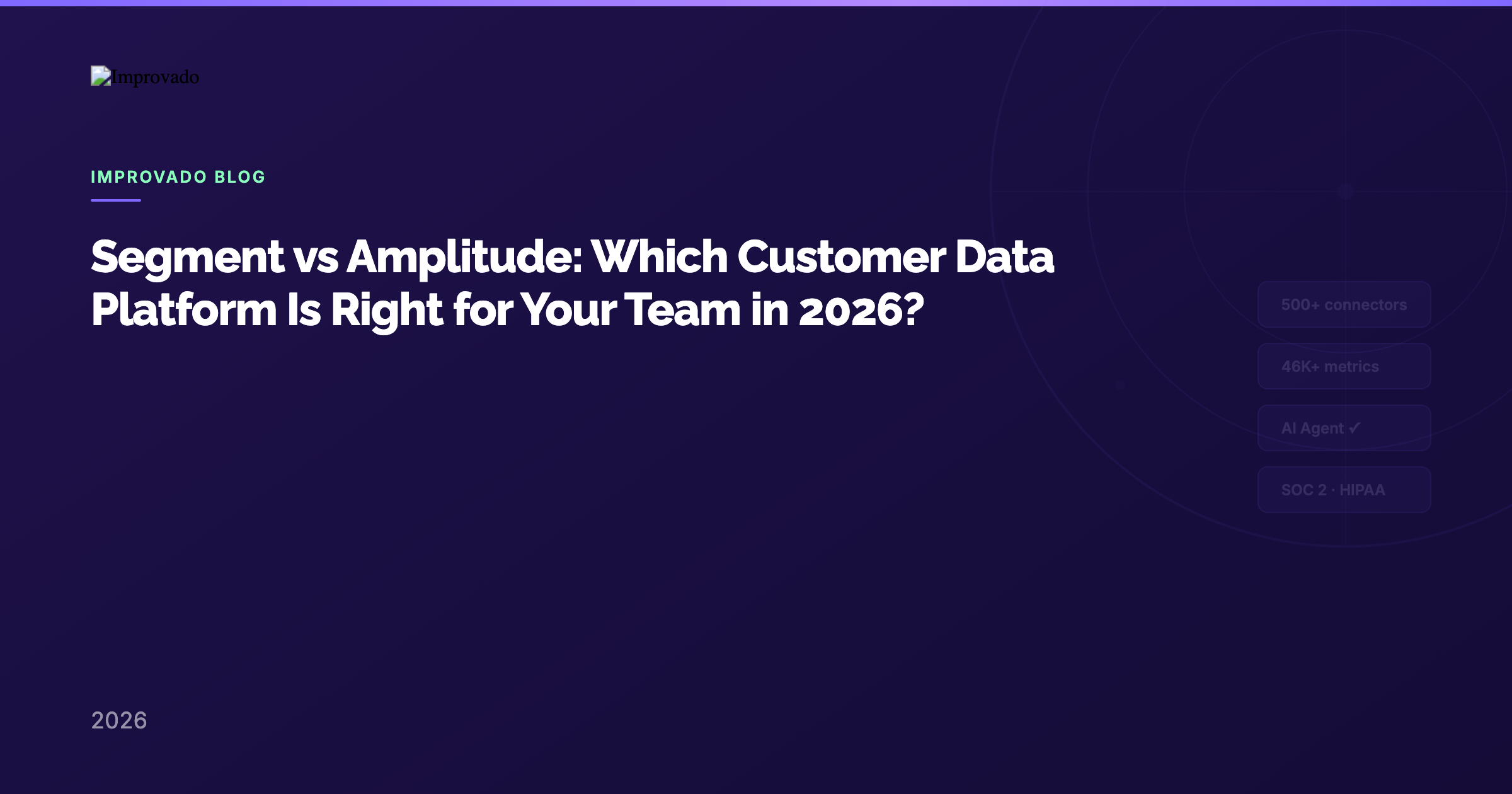 Segment vs Amplitude: Which Customer Data Platform Is Right for Your Team in 2026?