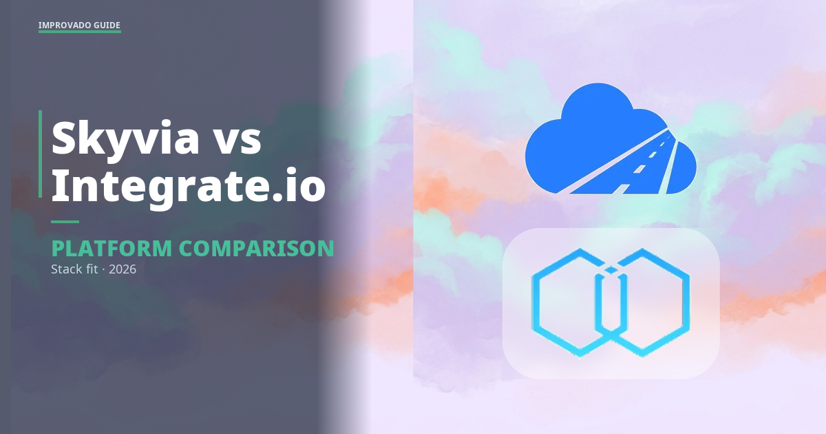 Skyvia vs Integrate.io: Which Data Integration Tool Fits Your Stack in 2026?