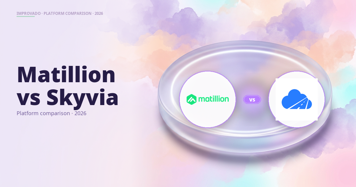 Matillion vs Skyvia: Which Data Integration Platform Is Right for You in 2026?