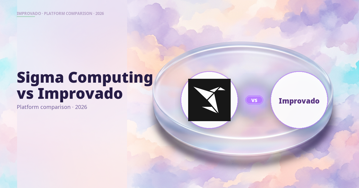 Sigma Computing vs Improvado: Marketing Analytics Guide
