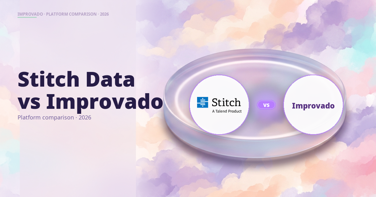 Stitch Data vs Improvado: Marketing ETL Comparison 2026