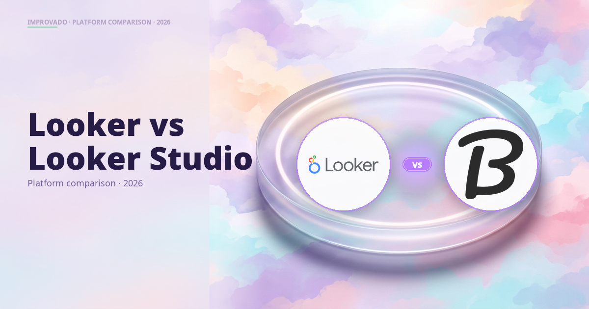 Looker vs Looker Studio: The Definitive 2026 BI Comparison
