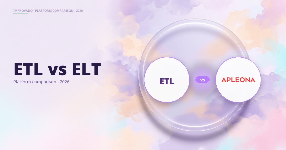 ETL vs ELT: Key Differences &amp; Comparison for Data Integration (2026)