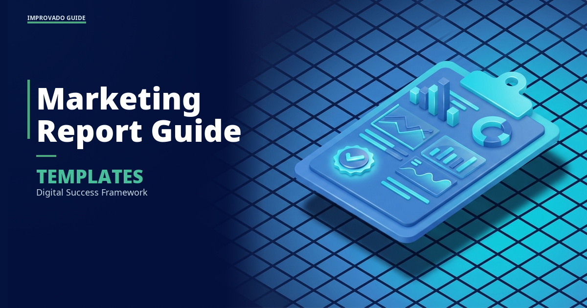 Marketing Report Guide with Templates for Digital Success